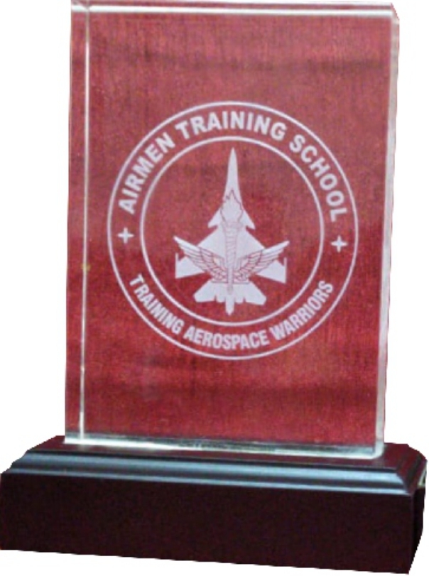 Defence Acrylic Trophy