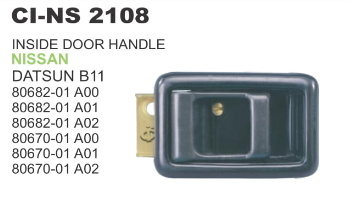 Inside Door Handle Nissan - Durable Plastic | Fits 4-Wheelers, With Warranty Included