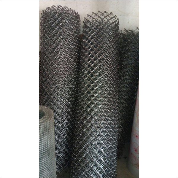 G I Chain Link Mesh - Galvanised, 12g/10g/08g With Custom Openings | Rust Free, Anti Corrosive, Ideal For Boundary And Park Fencing