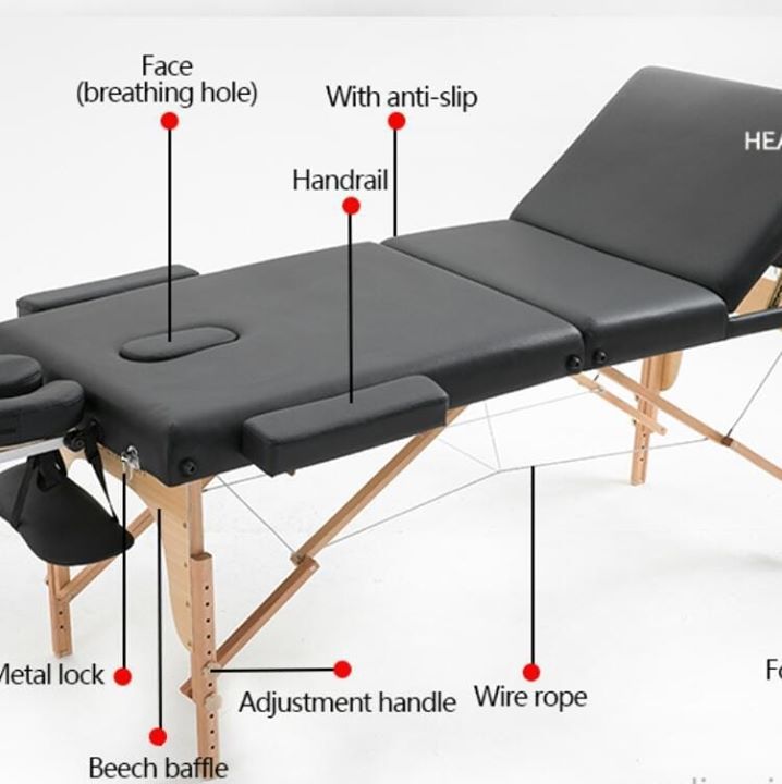 Hijama Massage Bed Dimension(l*w*h): 6*2*3 Foot (Ft)