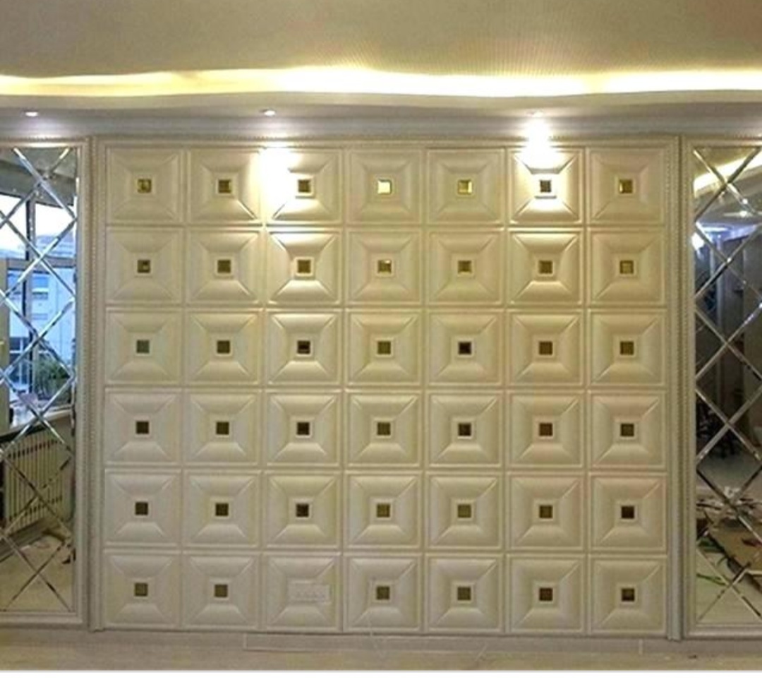 3d Wall Art Panel - Pvc Material, 8ft X 4ft X 6mm , Curv Design With 10mm To 25mm Variations, Matt And Glossy Finish