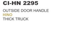 Outside Door Handle Hino