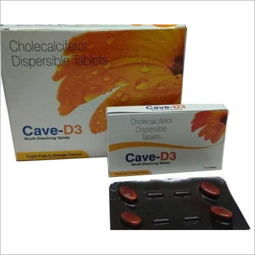 कोलेकैल्सिफेरॉट फैलाने योग्य गोलियाँ