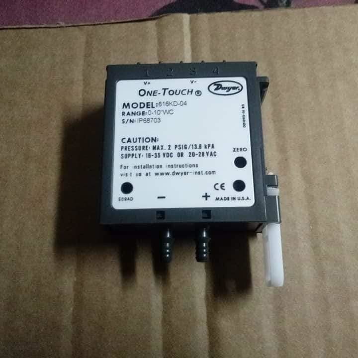Dwyer 616kd-b-04 Differential Pressure Transmitter Accuracy: +/- 1.0% Fs %