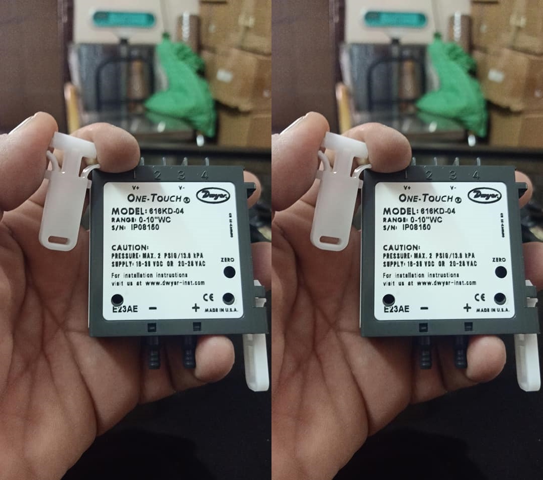 Dwyer 616kd-b-05 Differential Pressure Transmitter Accuracy: +/- 1.0% %