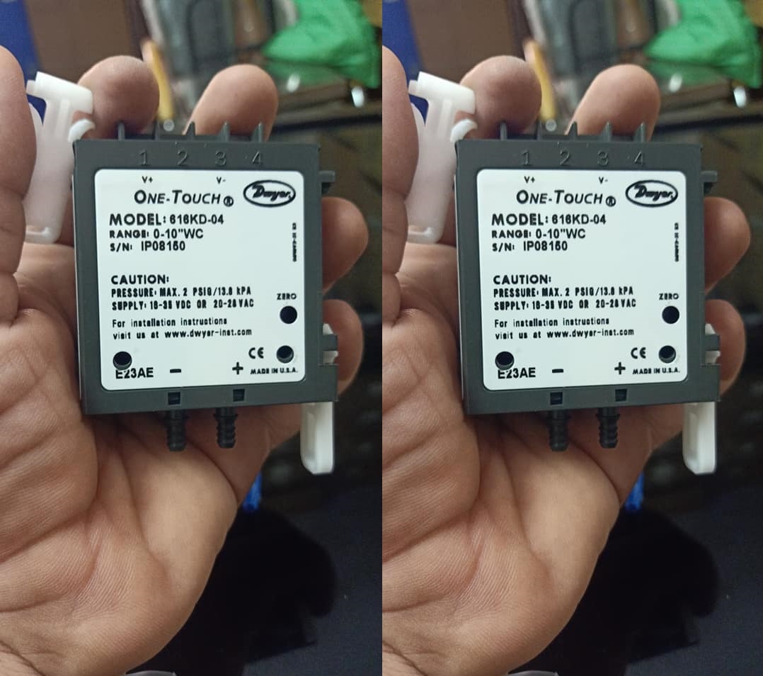 Dwyer 616kd-b-05 Differential Pressure Transmitter Accuracy: +/- 1.0% %