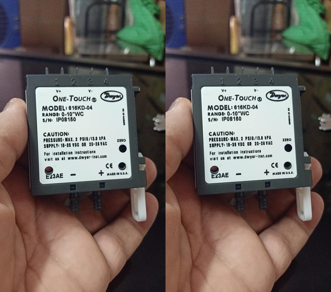 Dwyer 616kd-b-05 Differential Pressure Transmitter Accuracy: +/- 1.0% %