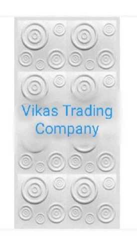 3डी राउंड शेप पीवीसी वॉल पैनल प्लास्टिक क्लैडिंग/विनाइल क्लैडिंग