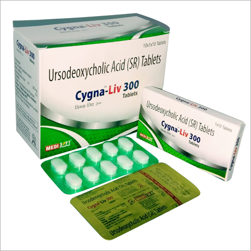  उर्सोडॉक्सिकोलिक एसिड (एसआर) टैबलेट सामान्य दवाएं