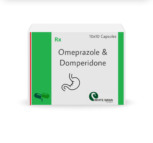 Omeprazole & Domperidone - 20mg + 10mg Capsules | General Medicine, Relieves Acid Reflux and Nausea, Store in Cool & Dry Place