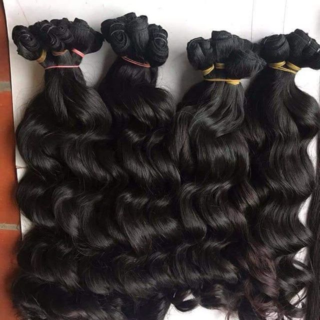 Raw Indian Hair - Remy Human Hair, 8-40 Inch Lengths | Natural Brown, Black, Blonde, Light Brown, Light Black, Curly Style, 4-year Warranty, 100g Bulk Hair