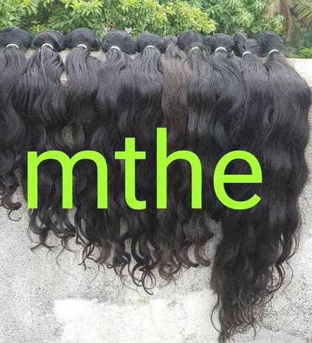 Indian Body Hair Extensions - Color: Natural Brown