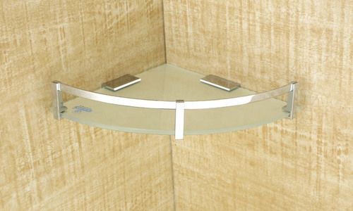BRASS GLASS SHELF