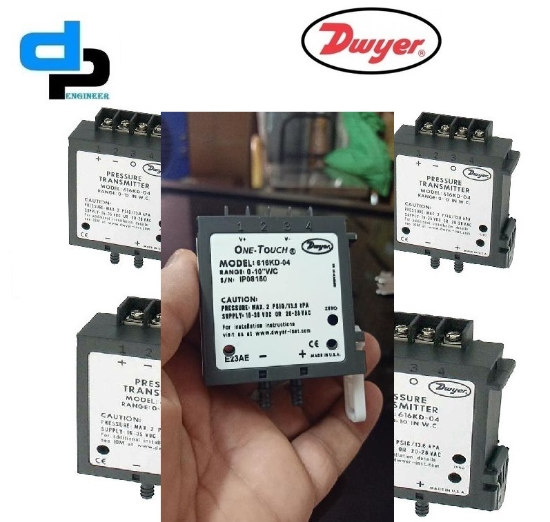 Dwyer 616kd-11-v Differential Pressure Transmitter (616kd-11-v) Accuracy: A 0.25% %