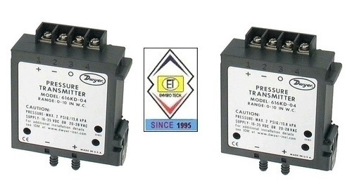 Dwyer 616kd-b-08-v Differential Pressure Transmitter Accuracy: +/- 1.0% %
