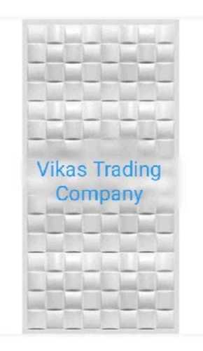 3 डी व्हाइट पीवीसी पैनल प्लास्टिक क्लैडिंग/विनाइल क्लैडिंग