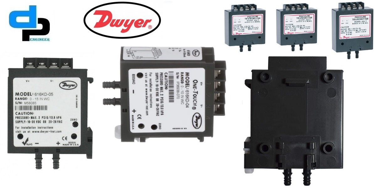 Dwyer 616kd-a-04-v Differential Pressure Transmitter(616kd-04-v) Accuracy: A 0.25% %
