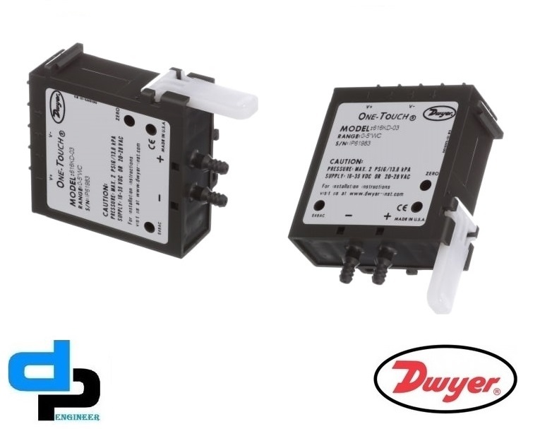 Dwyer 616kd-a-04-v Differential Pressure Transmitter(616kd-04-v) Accuracy: A 0.25% %