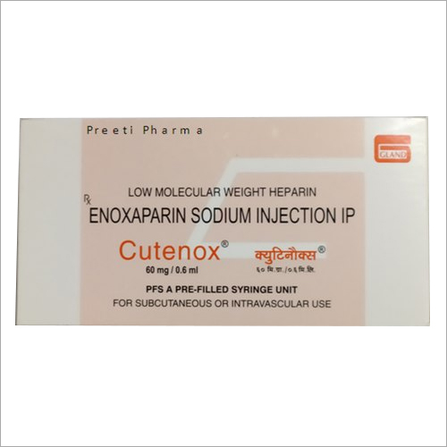 Enoxaparin Sodium Injection - Liquid Form, Suitable For All Patients | Storage: Cool and Dry Place, Dosage as Per Doctor''s Advice