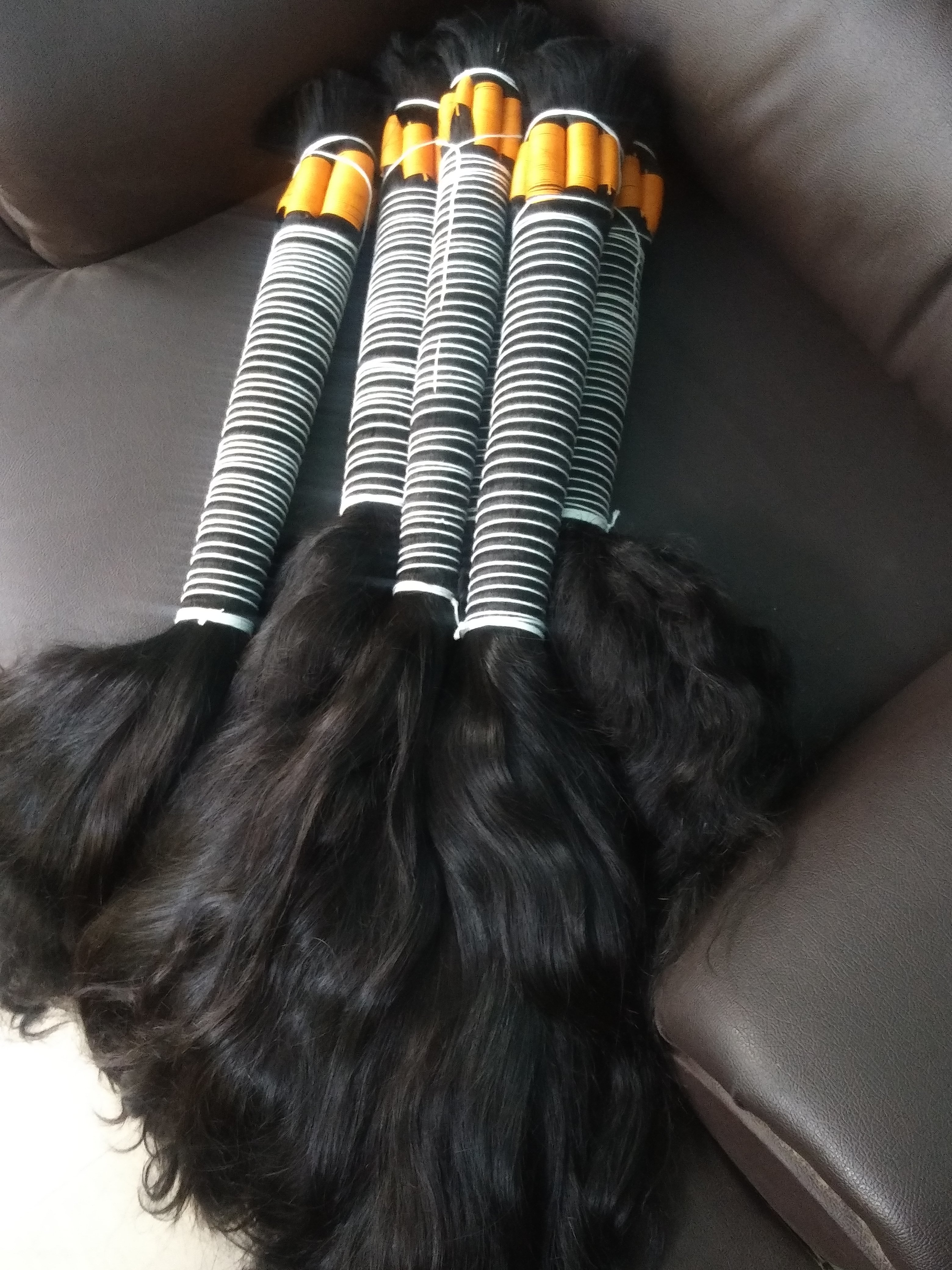 Natural Brown Indian Virgin Hair