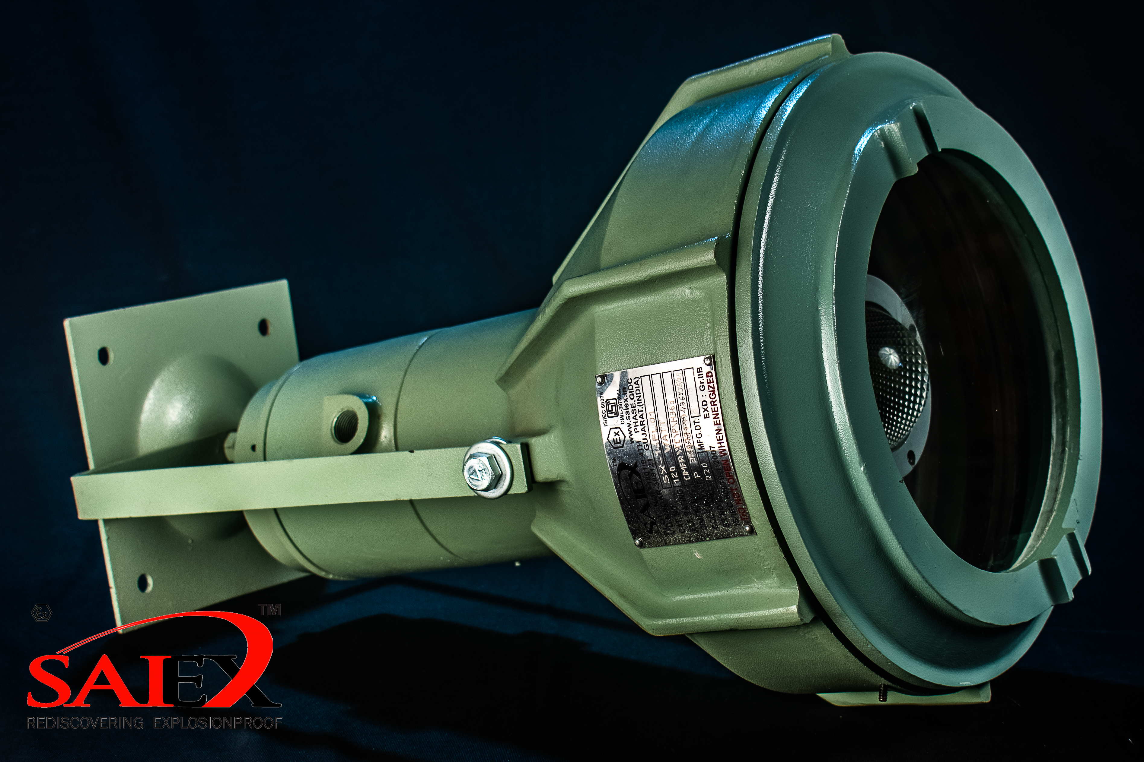 Aluminium Flameproof Round Flood Light