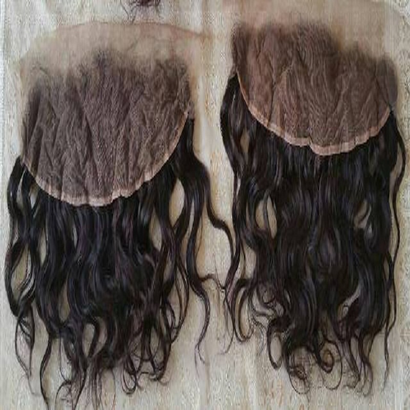 Indian Deep Wave Hd Lace Frontal Human Hair