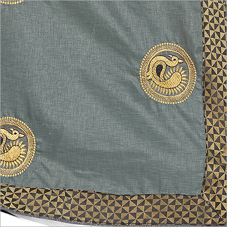 Tussar Silk Saree - Georgette Material | Elegant Draping, Lightweight Comfort, Exquisite Weave, Versatile For Various Occasions