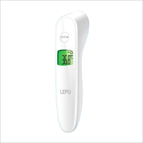 White Infrared Forehead Thermometer