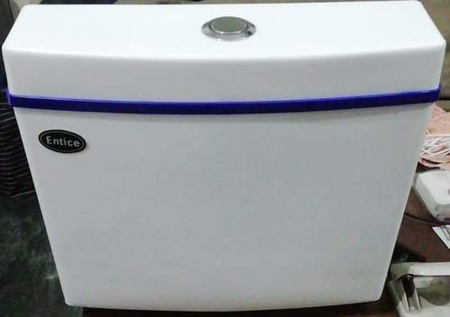 Slim Square Centerpush Cistern - Rectangular Shape | Versatile Design, Efficient Water Flow, Space-Saving Solutions for Modern Bathrooms
