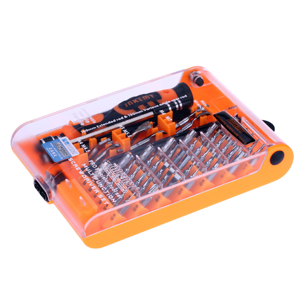 Yellow+silver 52 In 1 Professional Screwdriver Set Multi-tool Kit Jm-8150