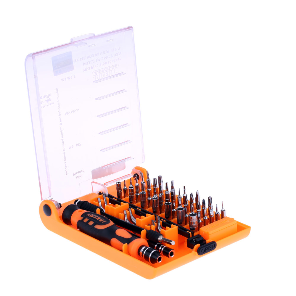 Yellow+silver 52 In 1 Professional Screwdriver Set Multi-tool Kit Jm-8150