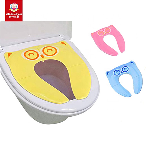 हाई क्वालिटी मल्टीकलर आउल टॉयलेट कुशन बेबी फ़ोल्ड करने योग्य टॉयलेट सीट कवर