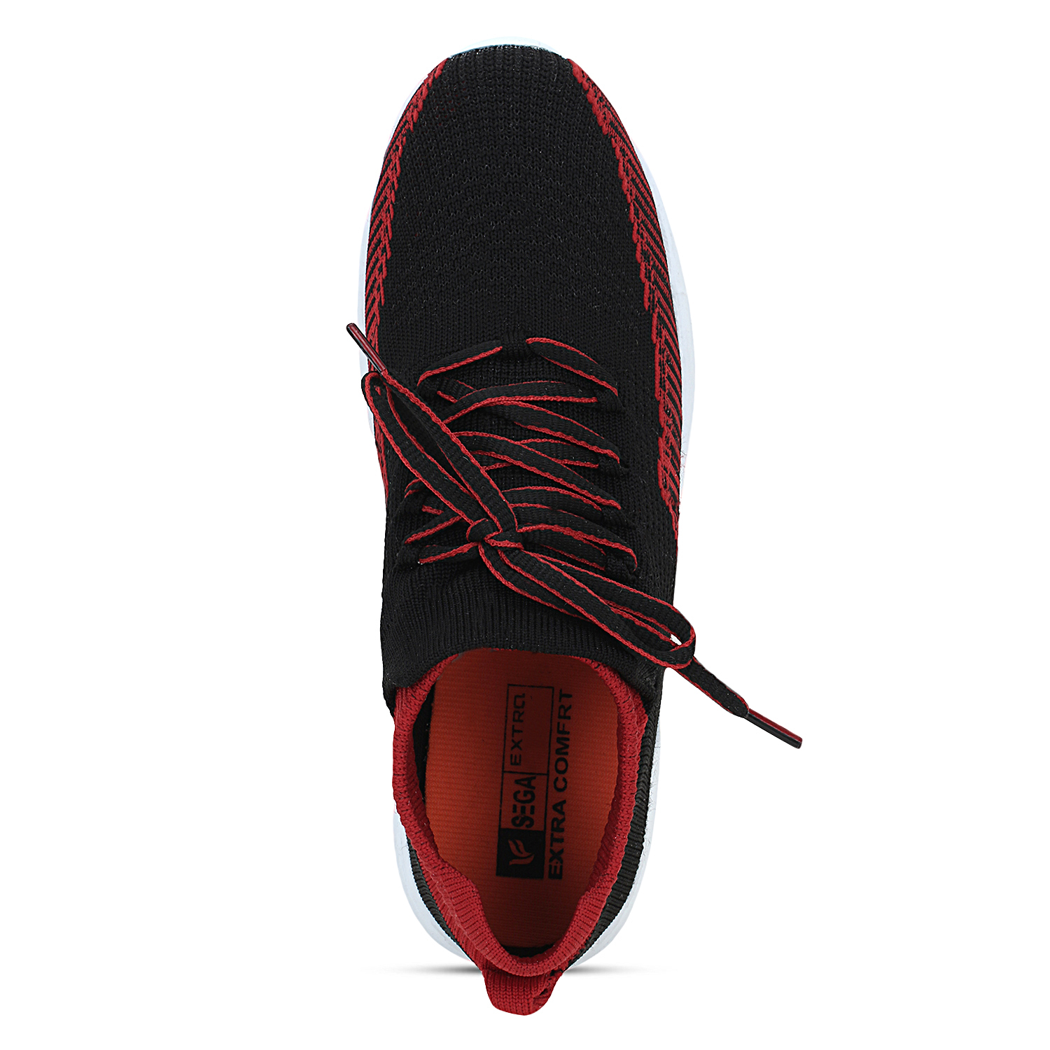 Black & Red Mens Sports Shoes