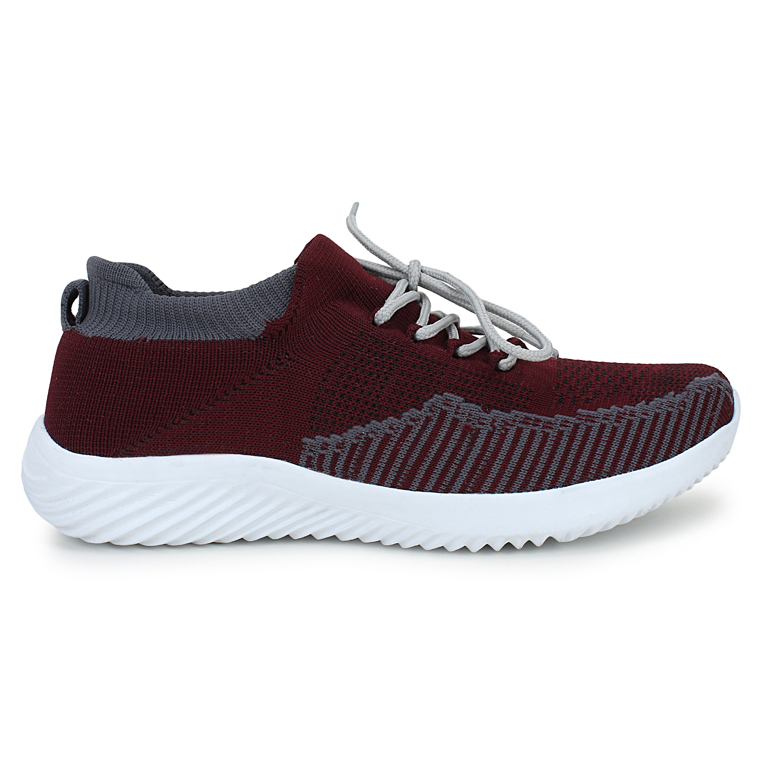 Maroon & Grey Ks-11 Mrn/gry Mens Shoes