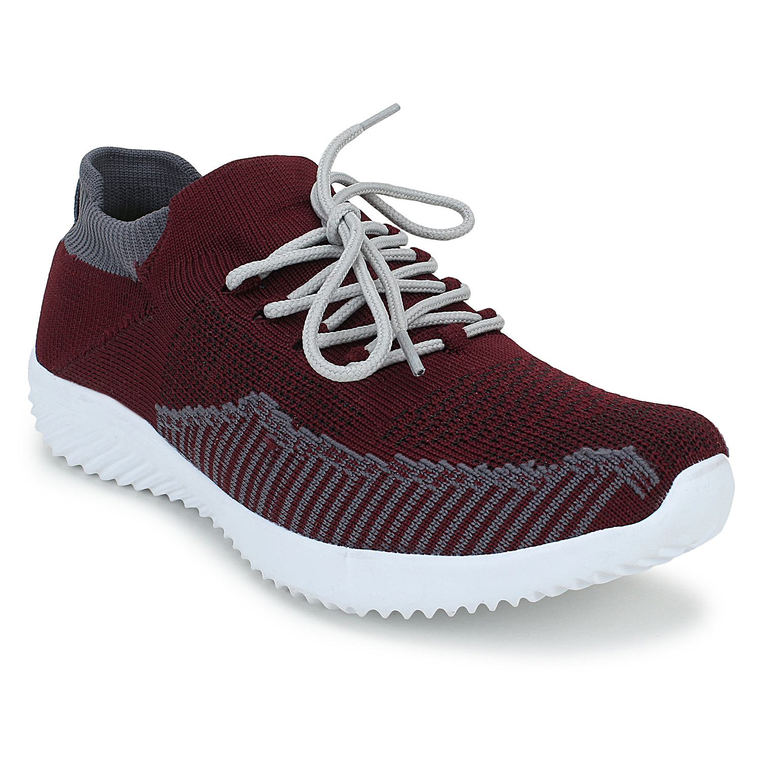 Maroon & Grey Ks-11 Mrn/gry Mens Shoes