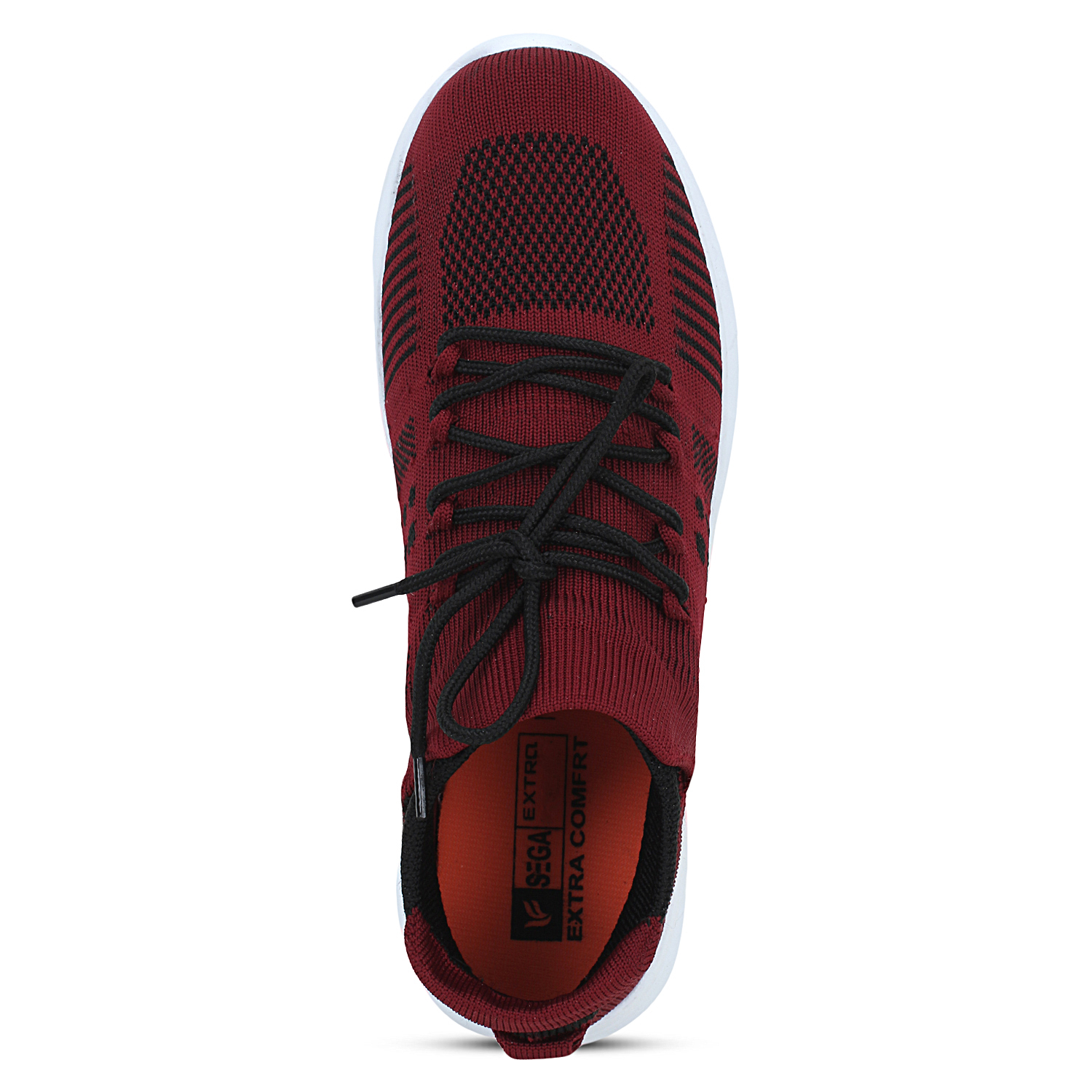 Maroon Ks-13 Mrn Blk Shoes
