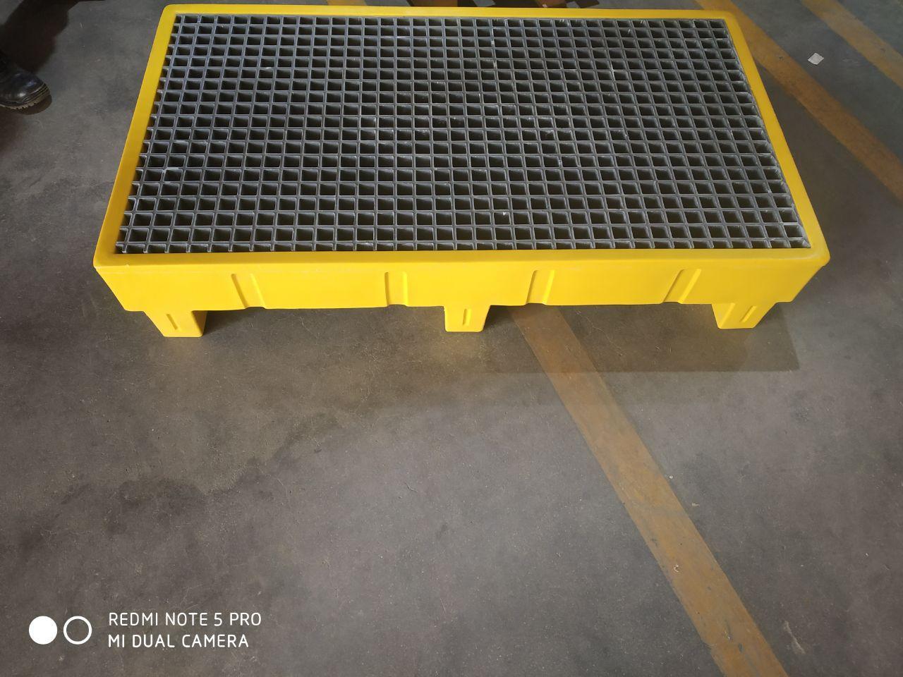 Yellow Spill Pallet