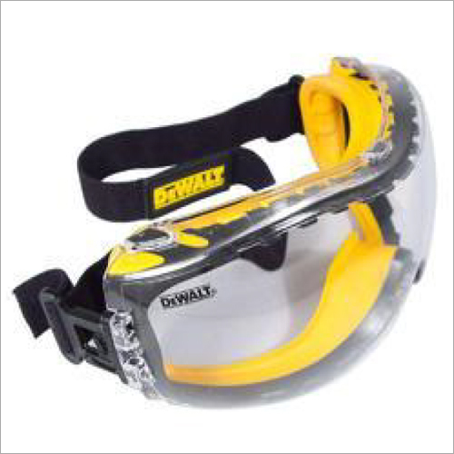 Dewalt Concealer Safety Goggle - Plastic Material, Standard Size | Eye Protection Against Particulates and Chemicals, Unisex Design