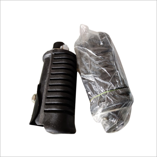 Rubber Footrest - Top-Grade Rubber, Ideal Dimensions for Motorcycle Models , Grooved Pattern for Maximum Grip