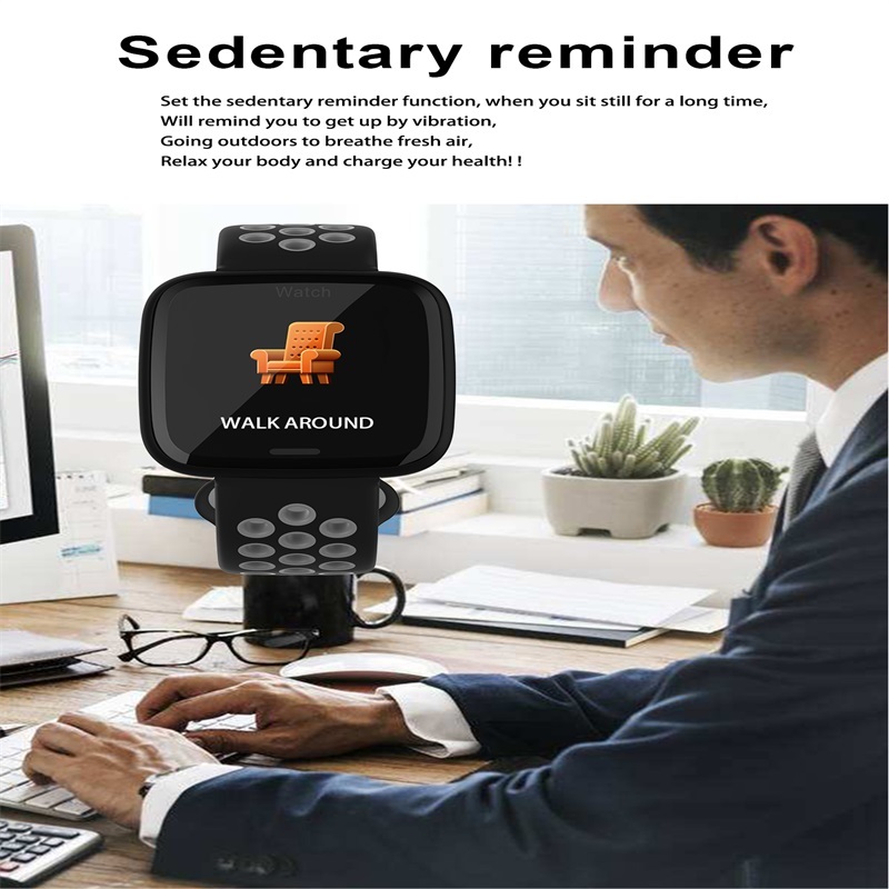 Black Smart Watch F15 Bluetooth Band Wristband Smartband