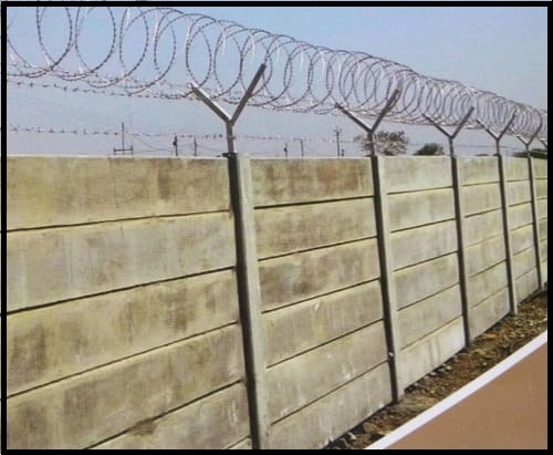 Easay To Install Precast Compound Wall