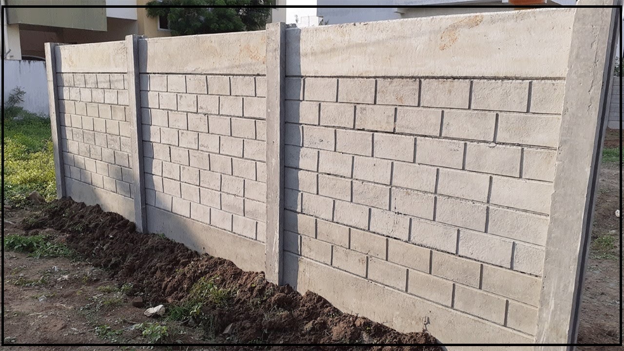 Easay To Install Precast Compound Wall
