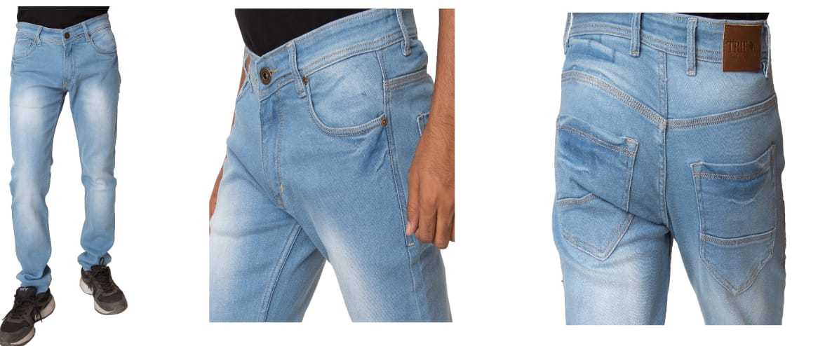 All Shades Trifoi Jeans With Bill
