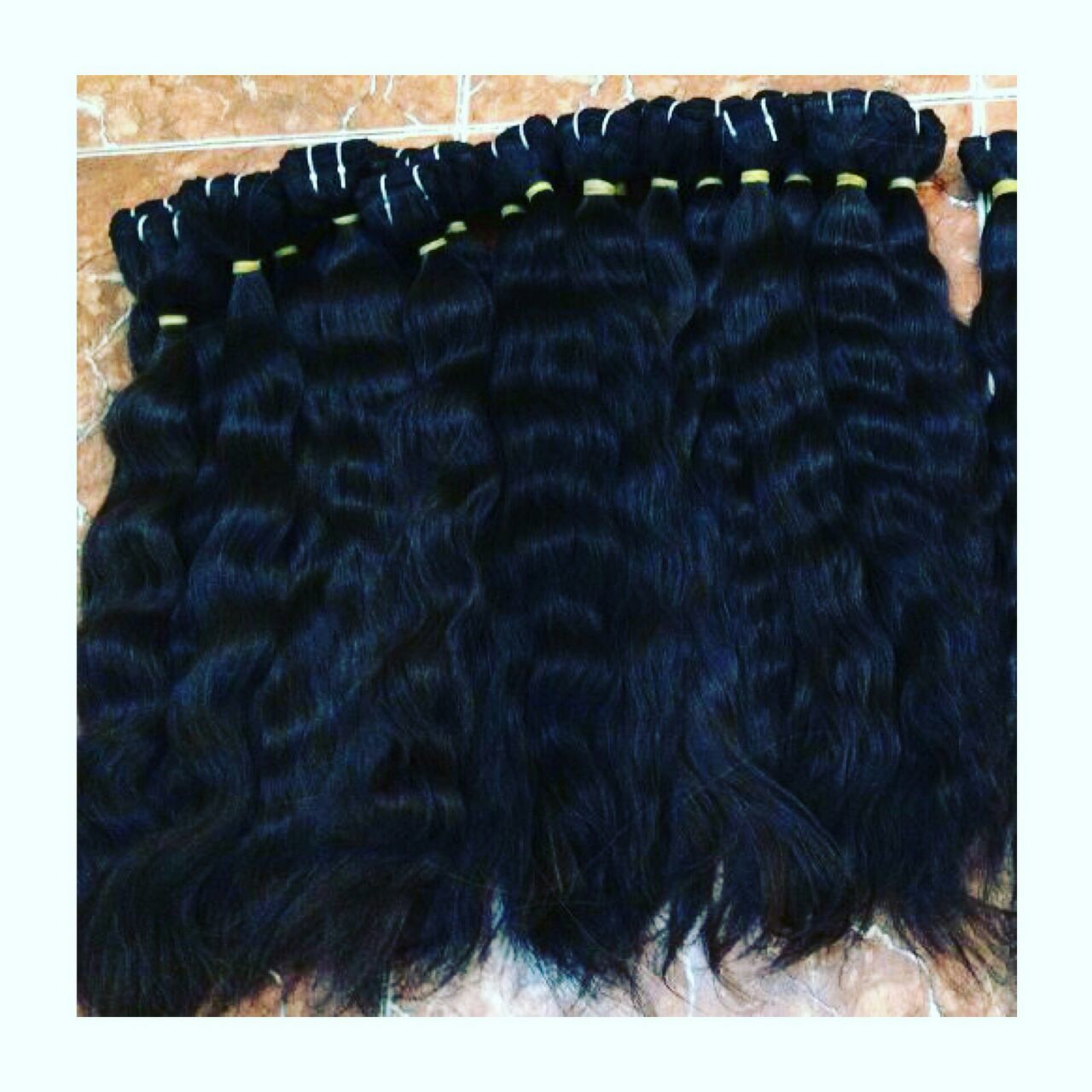 Raw Human Hair - Color: Natural Brown