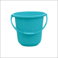 Multicolor PP Plastic Bucket - 12 Inch Length, 10 kg Capacity | Soft Square Design, Lightweight at 595 gm
