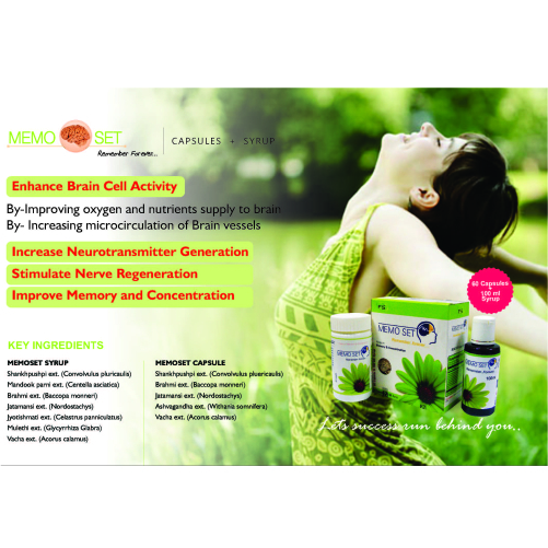 Memo Set Memory Enhancer Power And Syrup Grade: Herbal