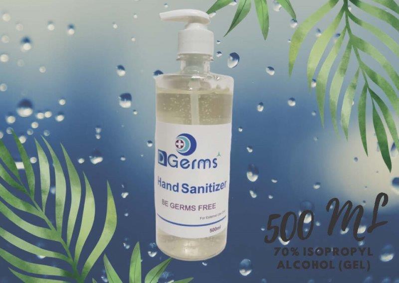 Blue D Germs Hand Sanitizer