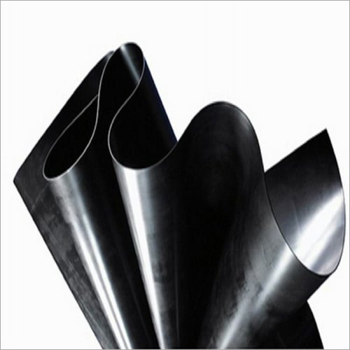 HDPE Geomembrane Sheet - 40 Micron, Black Color, Glossy Finish | Lightweight, Tear Resistant, Stain Resistant, Plain Pattern, All-Season Use