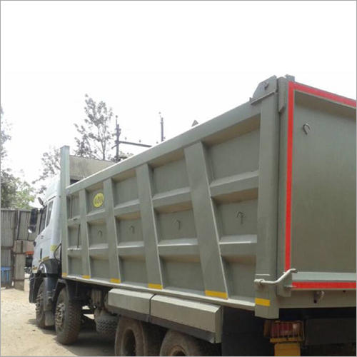 Hydraulic Tipping Trailer - Mild Steel, 10-30 Ton Capacity, Variable Dimensions, Pto Driven Hydraulic System, 45-60 Degree Tipping Angle | Ideal For Material Hauling In Mining And Construction