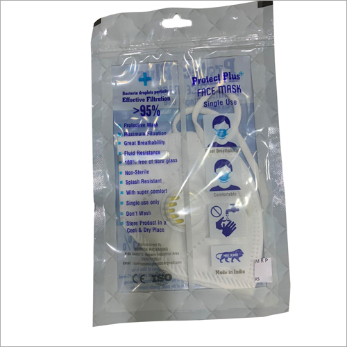 N95 Face Mask - White Color, Unisex Design | Advanced Protection From Germs
